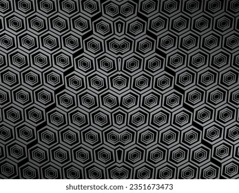 Abstract metal frame carbon kevlar texture on metal texture background, perfect for advertisement, brochure, banner, business card, web, wallpaper, etc.