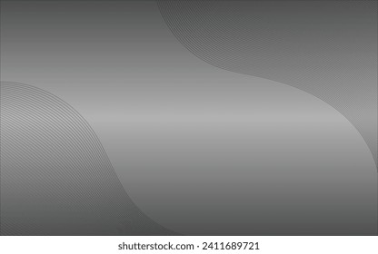Abstract Metal gray bakcground template. grey or black blank space design modern luxury futuristic background vector illustration.