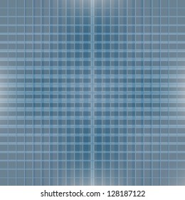 Abstract metal grid