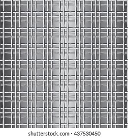 Abstract metal grid background