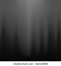 Abstract metal grid background, modern design