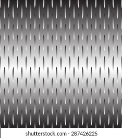 Abstract metal / metallic background with repeatable geometry. Editable.