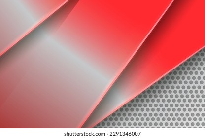 Abstract metal with silver carbon background vector