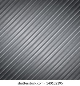 Abstract metal striped background, vector eps10 illustration