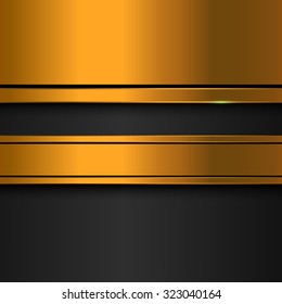 Abstract metal template background design, vector illustration
