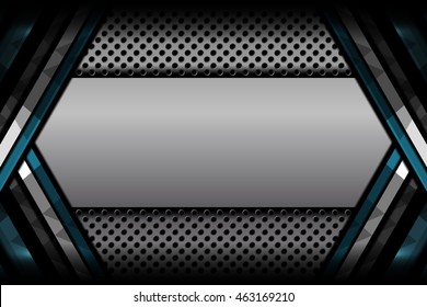 abstract metal texture backgrounds, vector illustration