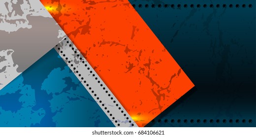 abstract metal texture backgrounds, vector illustration