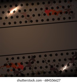 abstract metal texture backgrounds, vector illustration