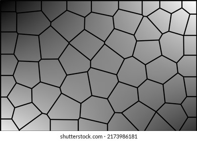 abstrakter metalischer, geometrischer Hintergrund