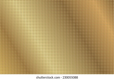 The abstract metallic background
