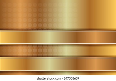 The abstract metallic background
