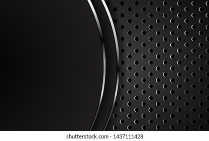 Abstract metallic background frame layout strong steel concept with solid color. Vector design template Can use for wallpaper, poster, presentation, brochure, cover, banner, advertising, corporate