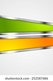 Abstract metallic background. Vector design