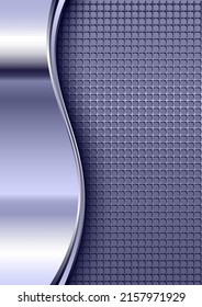 fondo metálico abstracto - ilustración vectorial