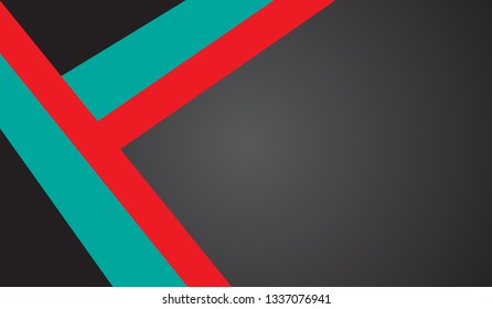 Abstract metallic  black frame layout modern tech design template background, Vector red and black color geometric abstract background EPS10 - Vector