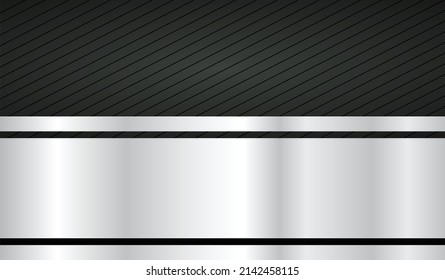 abstract metallic black frame layout modern tech design template background.metallic black .metallic black
