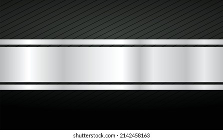 abstract metallic black frame layout modern tech design template background.metallic black .metallic black