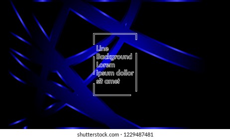 abstract metallic blue black frame layout modern tech design template background