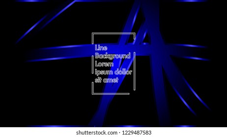 abstract metallic blue black frame layout modern tech design template background