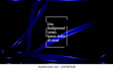 abstract metallic blue black frame layout modern tech design template background