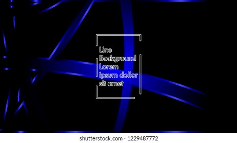 abstract metallic blue black frame layout modern tech design template background