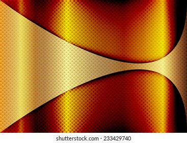 The abstract metallic dotted background