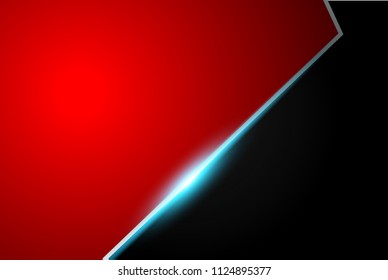 abstract metallic frame layout modern tech design template background