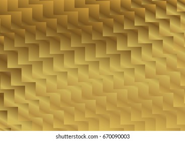 Abstract Metallic Gold Background. Applicable for Brochures, Banners, Invitations, Posters and Fliers. Modern Vector Illustration. 