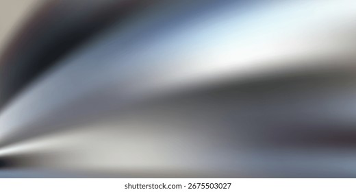 Fundo de gradiente metálico abstrato com reflexo suave da luz. Terno para banner, brochura, apresentação e cartaz