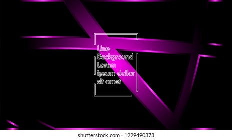abstract metallic magenta black frame layout modern tech design template background