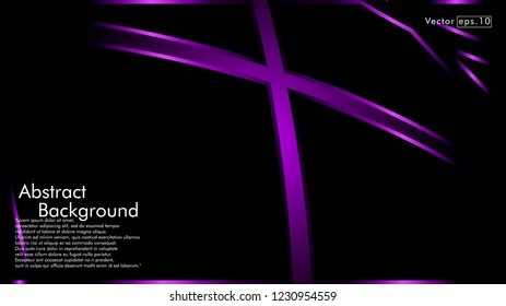 abstract metallic purple black frame layout modern tech design template background