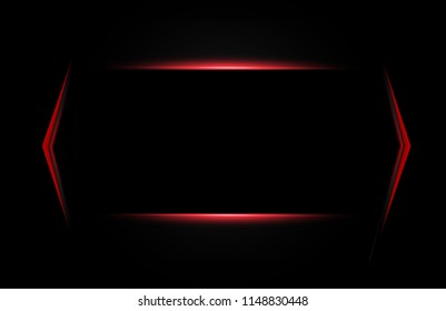 abstract metallic red black background with contrast  stripes. Abstract vector graphic brochure design

