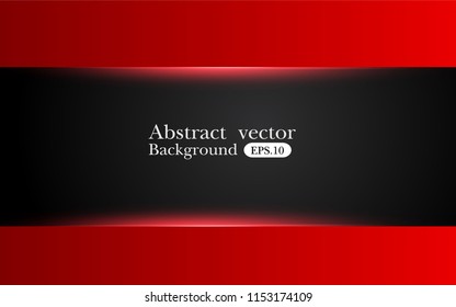 abstract metallic red black background with contrast  stripes. Abstract vector graphic brochure design
