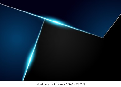 abstract metallic red black frame layout modern tech design template background