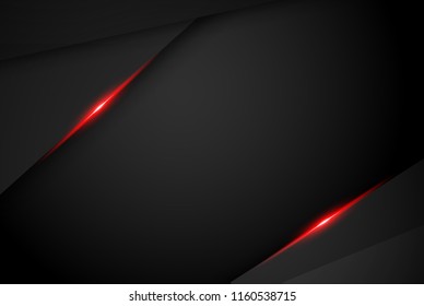 abstract metallic red black frame layout design tech innovation concept background