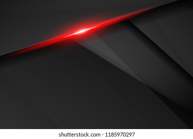 abstract metallic red black frame layout modern tech design template background , Black and red background. Vector graphic template design