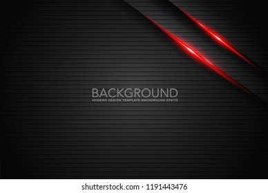 abstract metallic red black frame layout design tech innovation concept background