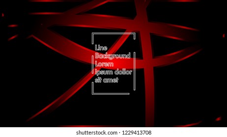 abstract metallic red black frame layout modern tech design template background