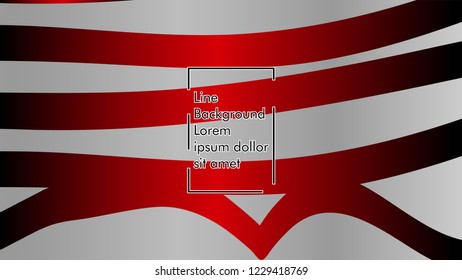 abstract metallic red black frame layout modern tech design template background