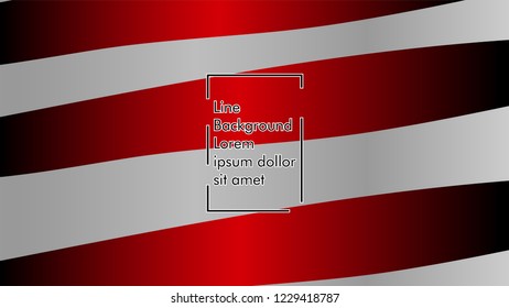 abstract metallic red black frame layout modern tech design template background