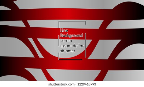 abstract metallic red black frame layout modern tech design template background