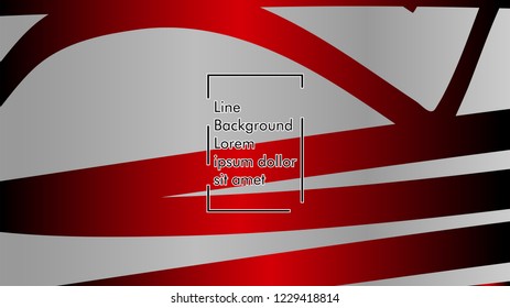 abstract metallic red black frame layout modern tech design template background