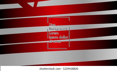 abstract metallic red black frame layout modern tech design template background
