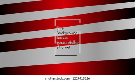abstract metallic red black frame layout modern tech design template background