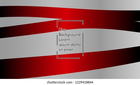 abstract metallic red black frame layout modern tech design template background
