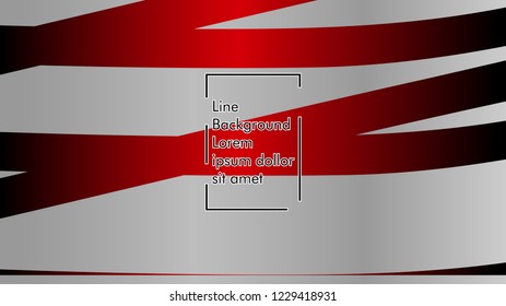 abstract metallic red black frame layout modern tech design template background