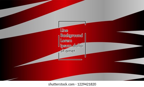 abstract metallic red black frame layout modern tech design template background