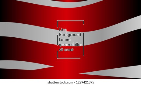abstract metallic red black frame layout modern tech design template background
