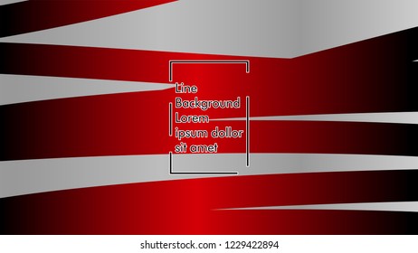 abstract metallic red black frame layout modern tech design template background