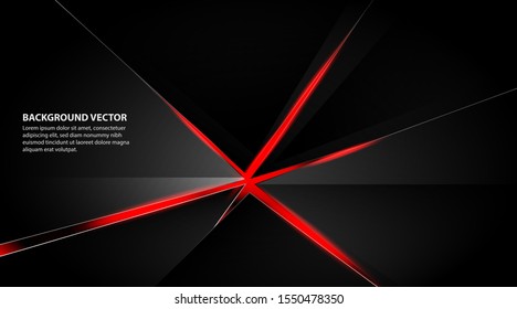 abstract metallic red black frame design layout concept innovation technology background